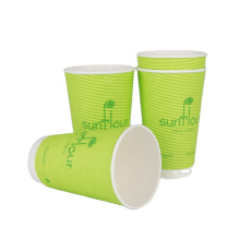 food grade ODM custom logo hot sale paper cup disposable compostable from anhui anqing